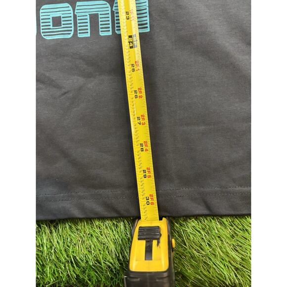 WE11DONE Multi Logo Graphic T-Shirt Black Size L Korea Streetwear Oversized Fit - Picture 8 of 9